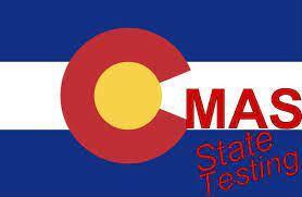 CMAS Testing with Colorado Flag Background