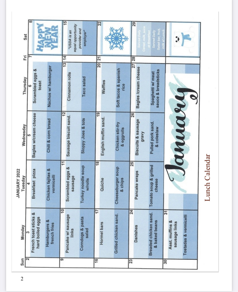 January Newsletter